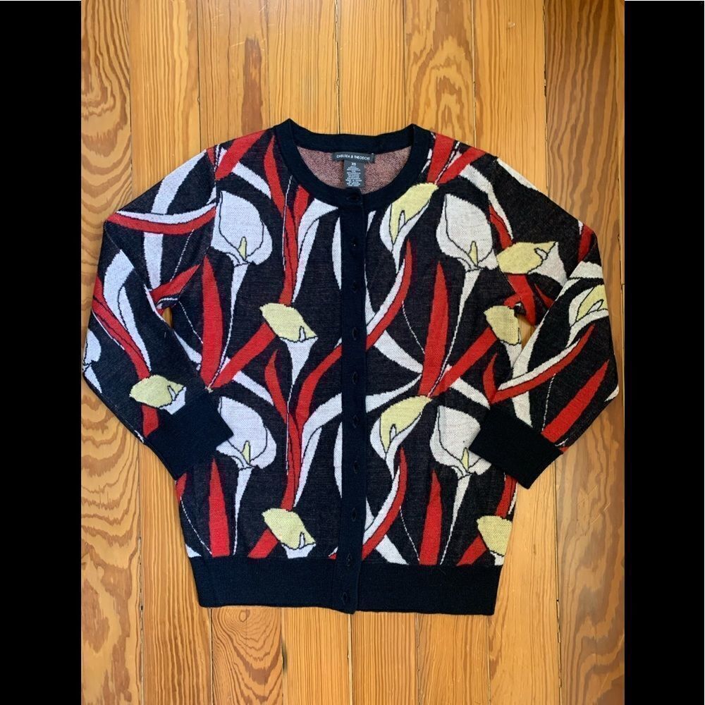 NWT Chelsea and Theodore Cardigan